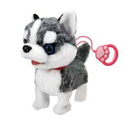 Fruusv Robotic Dog Toy - Realistic Puppy Pet, 8in Robot Dog with Sensors, Soft Plush Puppy with Lights, Pretend Play Pet for Kids Indoor Activities, Classroom Toy for Learning Use