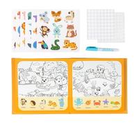 Fruusv Water Doodle Mat - Reusable Interactive - Coloring Mat Educational Toys | for Home Preschool Kindergarten Nursery Kids Children Girls Boys