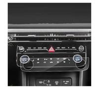FRVVPL Navigation Screen Film For Hyundai For Tucson 2024 2025 Tempered Glass Screen Protector Car Air-conditioning Anti-scratch Interior Film