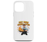 Fry Now Panic Later Funny Cooking Humor Design Case for iPhone 13 Pro Max