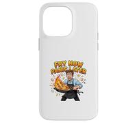 Fry Now Panic Later Funny Cooking Humor Design Case for iPhone 14 Pro Max
