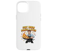 Fry Now Panic Later Funny Cooking Humor Design Case for iPhone 15 Plus