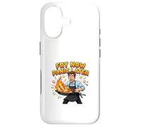 Fry Now Panic Later Funny Cooking Humor Design Case for iPhone 17