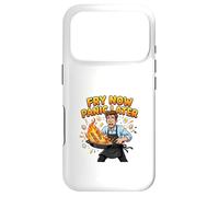 Fry Now Panic Later Funny Cooking Humor Design Case for iPhone 17 Pro