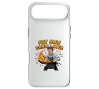 Fry Now Panic Later Funny Cooking Humor Design Case for iPhone Air
