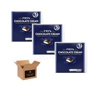 Fry’s Chocolate Cream Bar Bundle - Rich Dark Chocolate Bars (Chocolate Cream, Peppermint Cream & Orange Cream) - Snack Bars for Gifting, Sharing & Stocking Fillers (Chocolate Cream Bar -Pack 3)