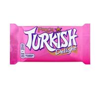 Fry’s Turkish Delight Chocolate Bar 51g x 10 Pack | Rose Flavoured Turkish Delight in Milk Chocolate | Multipack Chocolate Bars