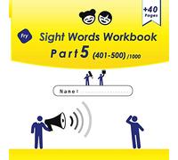 Fry Sight Words Workbook: Part 5/10 | 1000 sight words series | spelling workbook | 100 write and learn sight word practice | 8.5 x 8.5 inches (1000 Fry Sight Words)