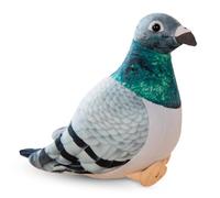 FRYAMCF Pigeon Plush Toy Pigeon Plush Doll Simulation Pigeon Ornaments Soft and Cute Peace Bird Animal Cute Pigeon as Gift for Kids - 20cm