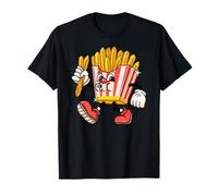 Fryday Everyday Retro Foodie, Funny French Fries T-Shirt