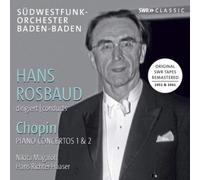 Fryderyk Chopin Hans Rosbaud Conducts Chopin: Original SWR Tape (CD) (US IMPORT)