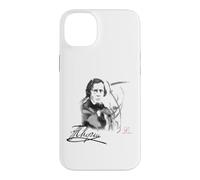 Fryderyk Chopin Ink Portrait Signature Juliart Piano Case for iPhone 14 Plus