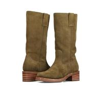 Frye Campus 12R Women's Boots - Mid-Calf Style with Durable Rubber Outsole and Classic Round Toe Design, Olive, 5 UK