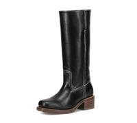 Frye Campus 14L Iconic Tall Boots for Women Crafted from Signature Montana Leather with Genuine Stitch Welt Construction and Stacked Leather Heel, Jet Black, 6.5 UK