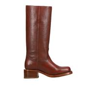 Frye Campus 14L Iconic Tall Boots for Women Crafted from Signature Montana Leather with Goodyear Welt Construction and Stacked Leather Heel - 13” Shaft Height, Garnet - Wide Calf, 6 Wide