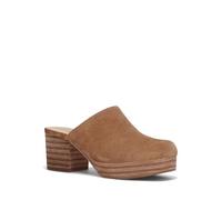 Frye Campus Clog Women's Leather Footwear, Stylish Durable Clogs for Everyday Comfort & Timeless Fashion, Almond, 6 UK