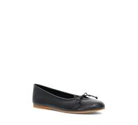 Frye Emma Ballet Women's Flat-Shoes - Classic Leather Slip-On Design, Comfortable Everyday Wear, Elegant and Versatile Style, Black - Stafford Leather, 4.5 UK
