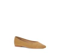 Frye Heather Ballet Flats for Women - Comfortable Leather Slip-On Shoes with Flexible Sole, Casual & Elegant Design, Banana - Earthquake, 7.5 UK