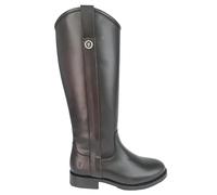 Frye Melissa Button Tall Inside Zip Wide Calf Boots for Women - Premium Leather, Equestrian Style, Classic Design, Comfortable Fit, Dark Brown(wide Calf), 6 UK