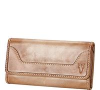 FRYE Melissa Continental Snap Leather Wallet, Beige (Beige) - DB139