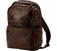 FRYE Men's Logan Antique Pull Up Backpack, Dark Brown, One Size