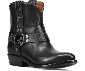 Frye Women's Billy Short Harness, Black, 6.5 UK