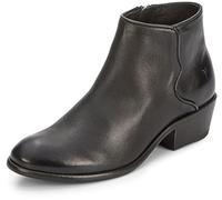 Frye Women's Carson Piping Bootie Ankle Boot, Black, 8.5 UK