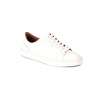 FRYE Women's Ivy Low Lace Sneaker, White Metallic-Droid, 6.5 UK