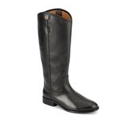 Frye Women's Melissa Button 2 Riding Boot, Black-Crust Laredo, 7 UK