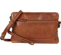 FRYE Women's Melissa Crossbody Wristlet, Cognac, One Size
