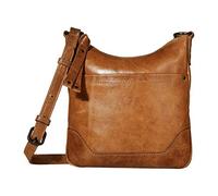 FRYE Women's Melissa Swing Pack Zip Crossbody Bag, Handbag with Adjustable Strap & Pockets Cross Body, Beige, One Size