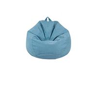 FRYH Beanbag - Beautiful Beanbag - Soybean Sandbag Chair For Indoor And Outdoor Use - Perfect Lounge Chair Or Game Chair - Home Or Garden Bean Bag,Blue