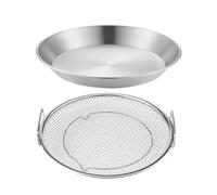 Frying Oil Filter - Stainless Steel Dish Drainer Heat Resistant Durable Design Kitchen Oil Drip Strainer for Daily Cooking Tasks | Kitchen Accessories for Vegetable Preparation