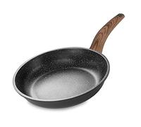 Frying Pan,20cm Non Stick Induction Small Frying Pan Skillet Pan Omelette Pan with Cast Aluminum Stone Anti-Scratch Coating and Bakelite Handle,PFOA Free,All Stoves Compatible