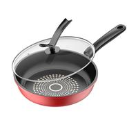 Frying Pan for Eggs,Non Sticking Pan with Lid for Induction Cookers | Kitchen Tool, Cookware Skillet with Comfortable Handle for Dinner Breakfast Snacks Pancake Omelette