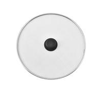 Frying Pan Lid - 11.4in Oven Safe Frying Pan Splatter Guard | Heat Resistant Stainless Steel Microwave Splatter | Splash Guard for Frying Pan with Folding Handle for Stove Ovens Kitchen