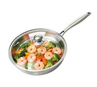 Frying Pan Non-Stick Rustproof Cooking Utensils Quality | Frying Pan and Frying Pan for Induction and Gas Hob Home Apartment Camping Crepe Bacon 24cm