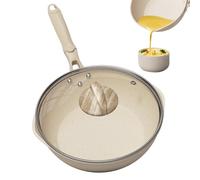 Frying Pan Nonstick - Omelette Pan Frying Skillet Non Stick - Safe Kitchen Gadgets Cooking System Accessories for Home Restaurant Outdoor