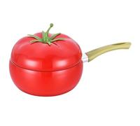 Frying pan with practical lid, versatile and multifunctional, | Cooking Pot Ideal For Pasta, Soup, Spaghetti, Home Kitchen And Restaurant Tomato F