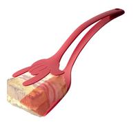 Frying Shovel Spatula - Steak Fish Bread Tool, Multifunctional Nylon Clamp, Cooking Baking Shovel, Ergonomic Grip Design | Hamburger Pancake Pie Pizza BBQ Kitchen Culinary Preparation Accessory