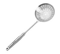 Frying Spoon Strainer - Stainless Steel Fryer Pasta Spoon Spider Skimmer | Durable Mesh Design Slotted Kitchen Tools for French Fries Dumplings Vegetable Cooking Food Prep Home Restaurant