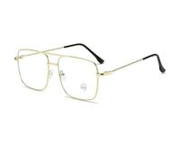 Fryloo sunglasses Polarized Unisex Sunglasses, Metal Frame Uv400 Protection, Lightweight Outdoor Driving & Fishing Eyewear For Men And Women-gold