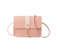 Fryloo tote bag ；makeup Contrast Women's Shoulder With Pearl Pendant, Small Square Luxury Crossbody Handbag, Designer Messenger For Phone And Daily Use