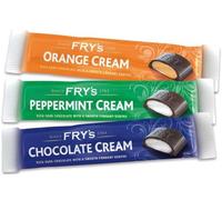Fry's Chocolate Cream Mix 49g x 9 Bars | 3 x Chocolate Cream | 3 x Peppermint Cream | 3 x Orange Cream