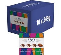 Fry's Collection Milk & Dark Chocolate Selection Box 249g (Box of 10)