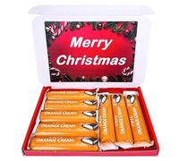 Frys Orange Cream Bars Gift Box Merry Christmas Dark Chocolate 8 Bars Xmas Hamper