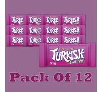 Fry's Turkish Delight Chocolate Bar - 51g (Pack of 12)