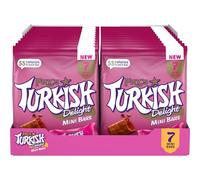 Fry's Turkish Delight Mini Chocolate Bars, 105 g (Pack of 20 Bags)