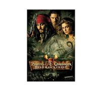 FrySky Film Pirates of The Caribbean Johnny Depp Poster 16 Canvas Poster Bedroom Decor Sports Landscape Office Room Decor Gift Unframe-style 12x18inch(30x45cm)