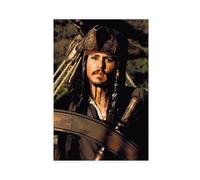 FrySky Film Pirates of The Caribbean Johnny Depp Poster 5 Canvas Poster Bedroom Decor Sports Landscape Office Room Decor Gift Unframe-style 20x30inch(50x75cm)